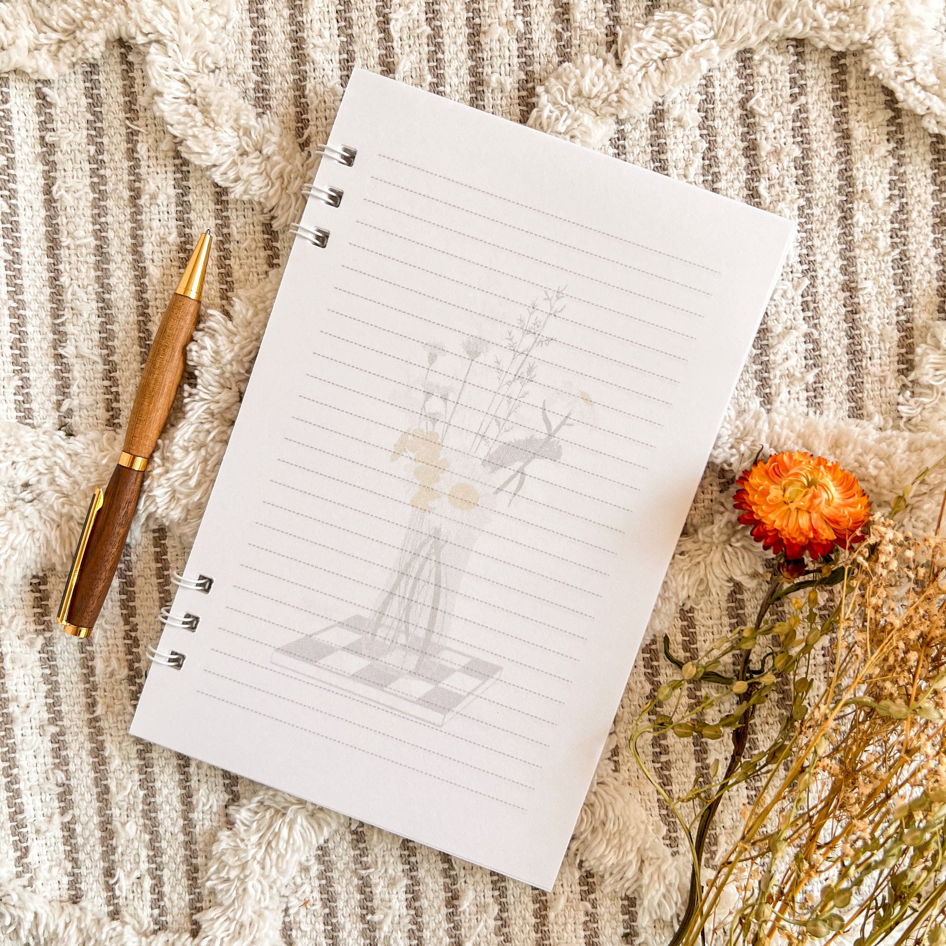 Cahier de notes à planter - Fleurs – aikaetco